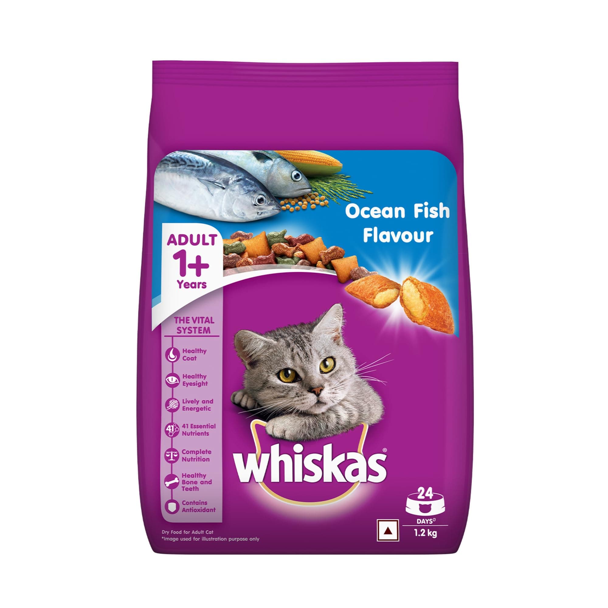 Whiskas Cat Food 1.2kg